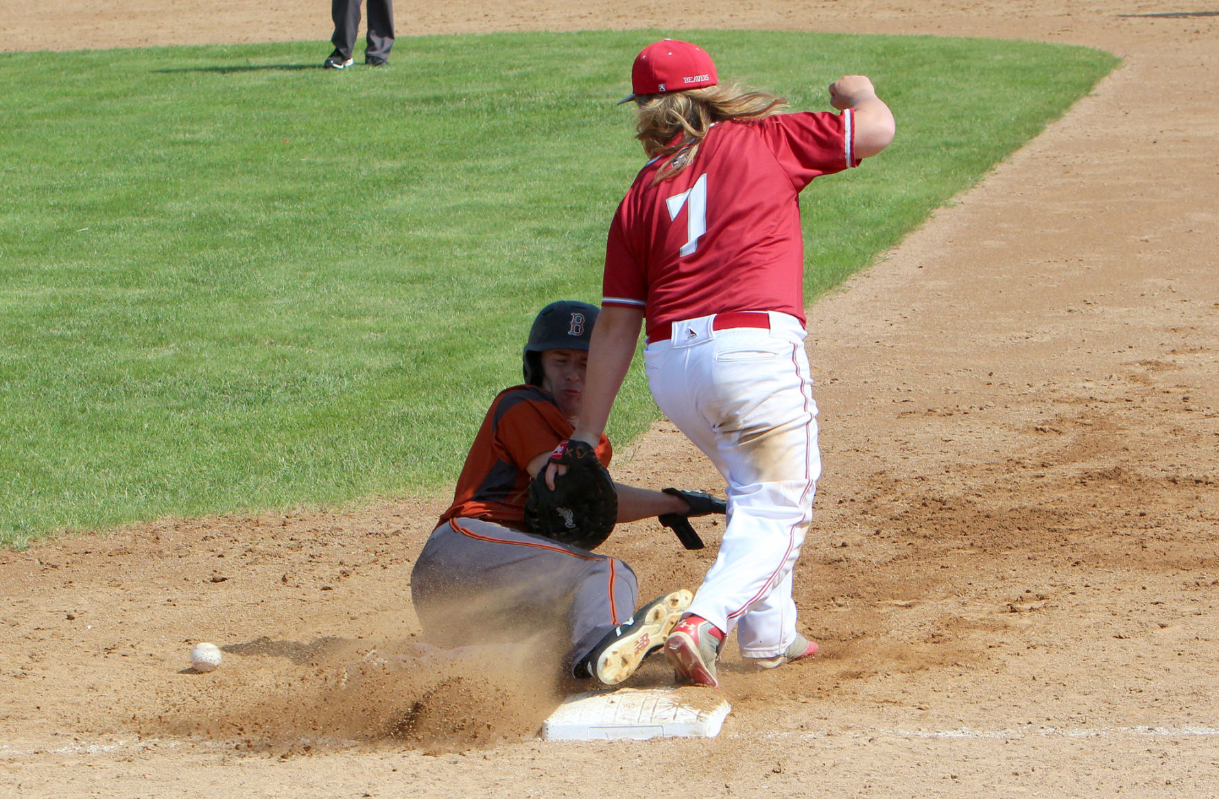 Bloomer baseball vs Cumberland at Casper Park 6-4-19
